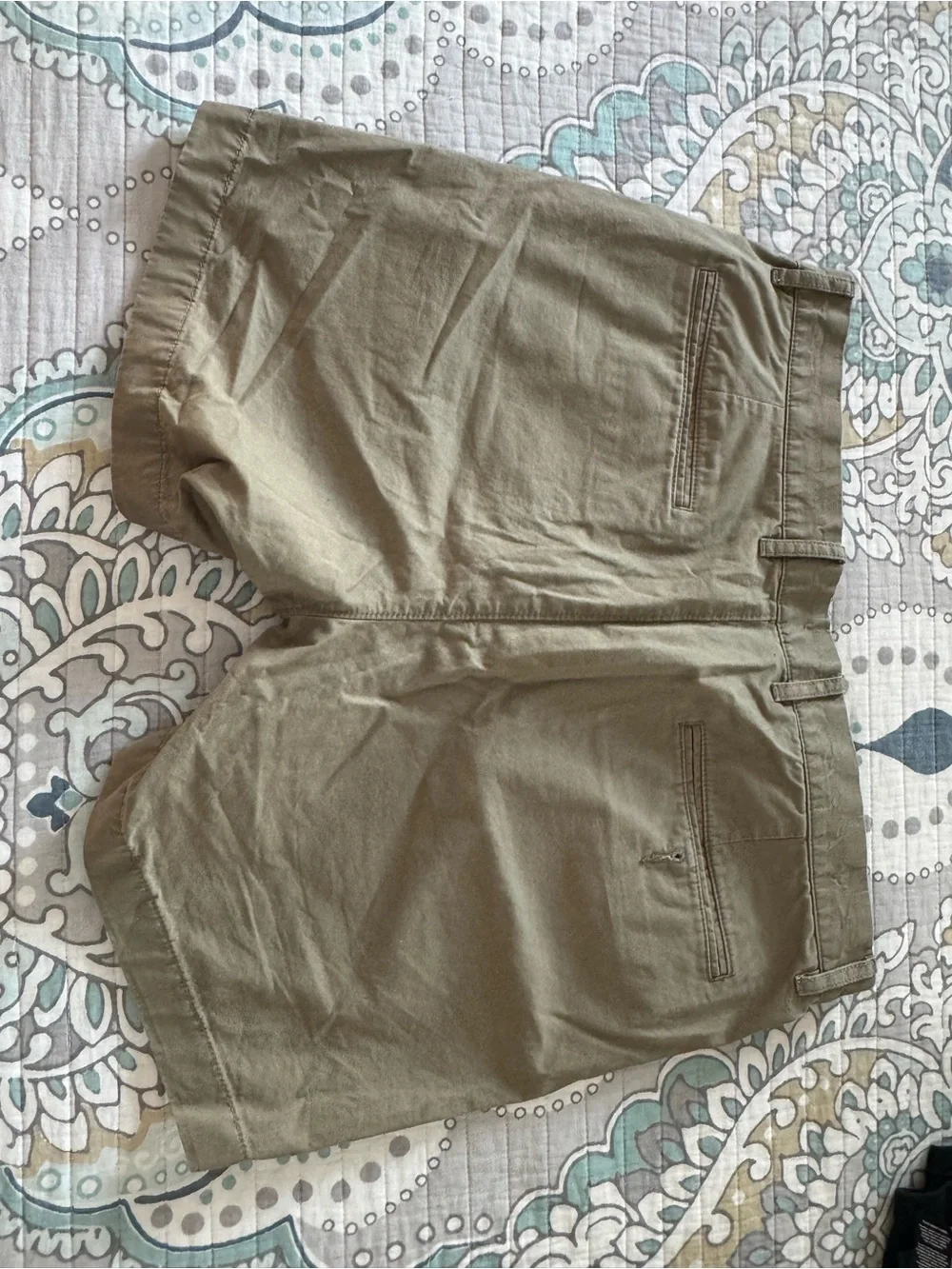 J. Crew Men’s Chinos in Slate Blue with Tan Lining